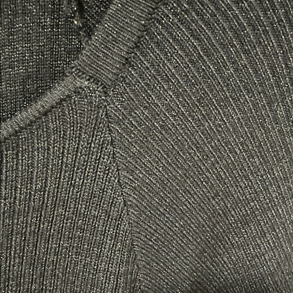 *NWT* Nine West Black Knit Dress with Long Sleeves - Picture 7 of 7